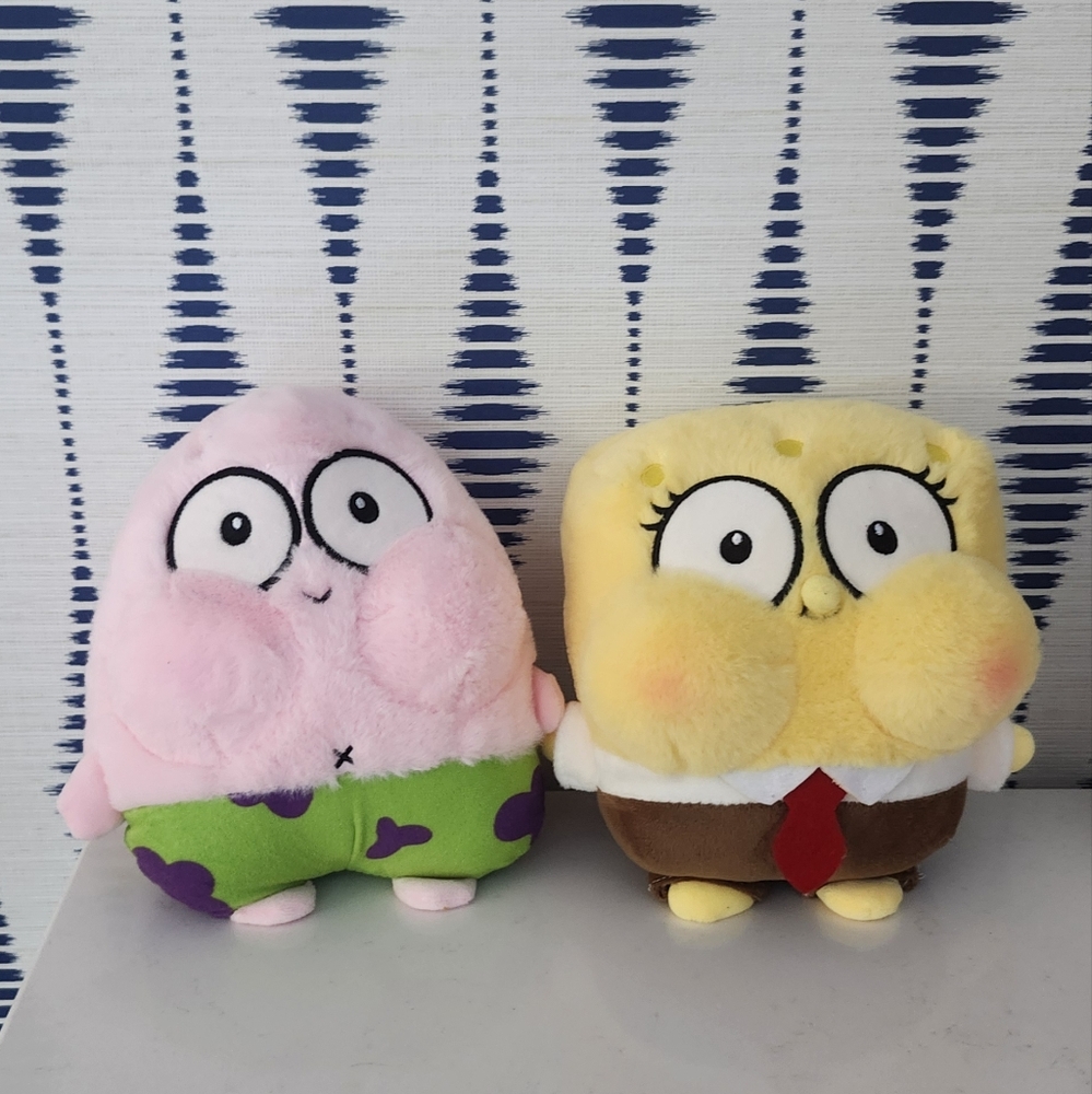 SpongeBob Squarepants & Patrick Plush 10"